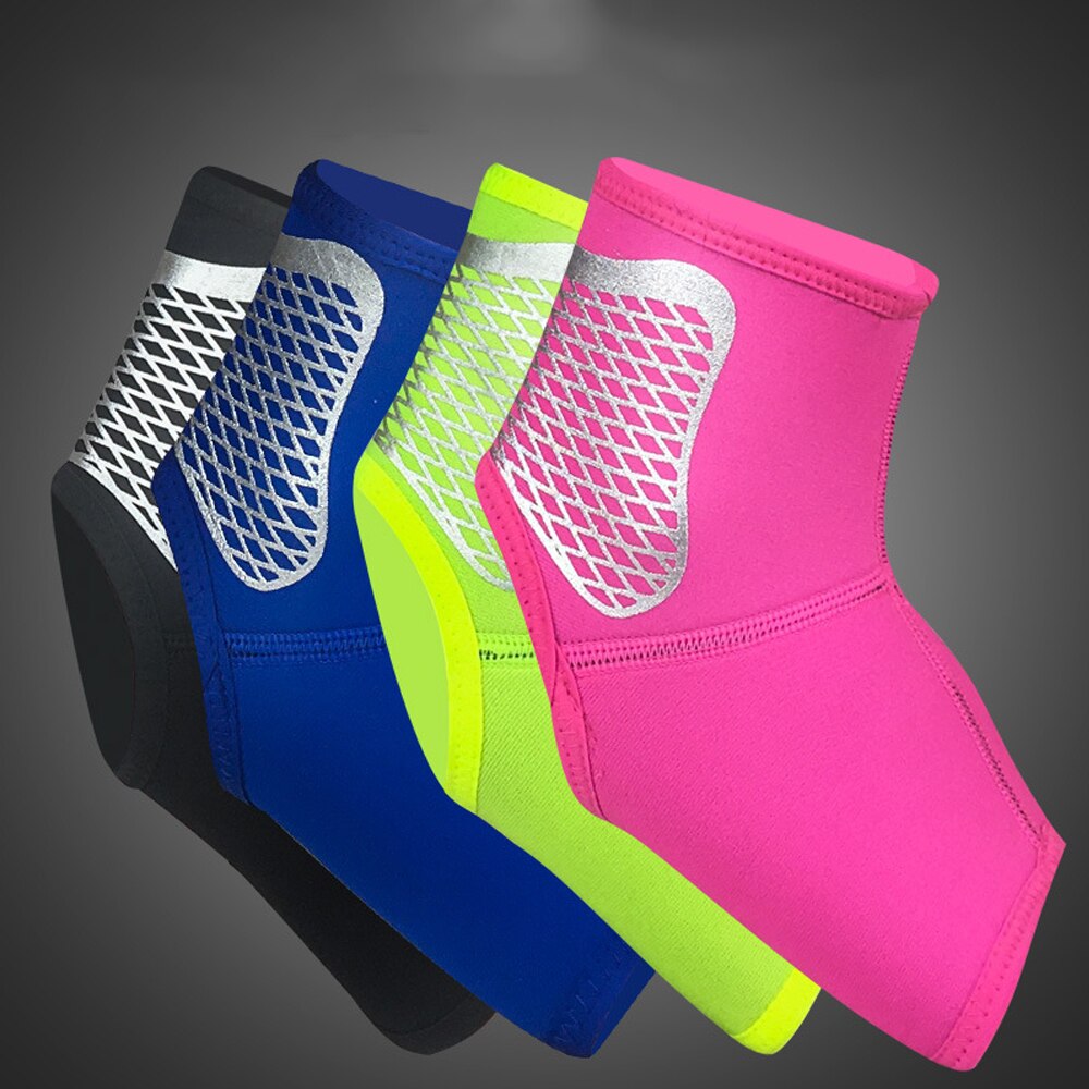 Tobillera de , calcetines de tobillo para deportes, equipo elástico de alta protección, equipo de seguridad para correr, fútbol, Fitness, gimnasio, 1 ud.