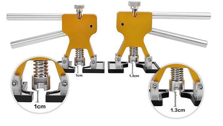 Auto dent repair tool body sheet metal puller dent dent repair tool set 20 mats