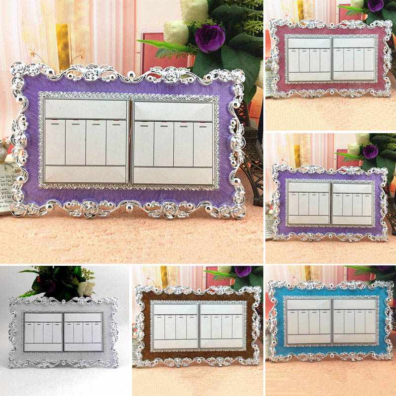 Hars Dubbele Lichtschakelaar Surround Socket Vinger Plaat Panel Cover Decor SKD88