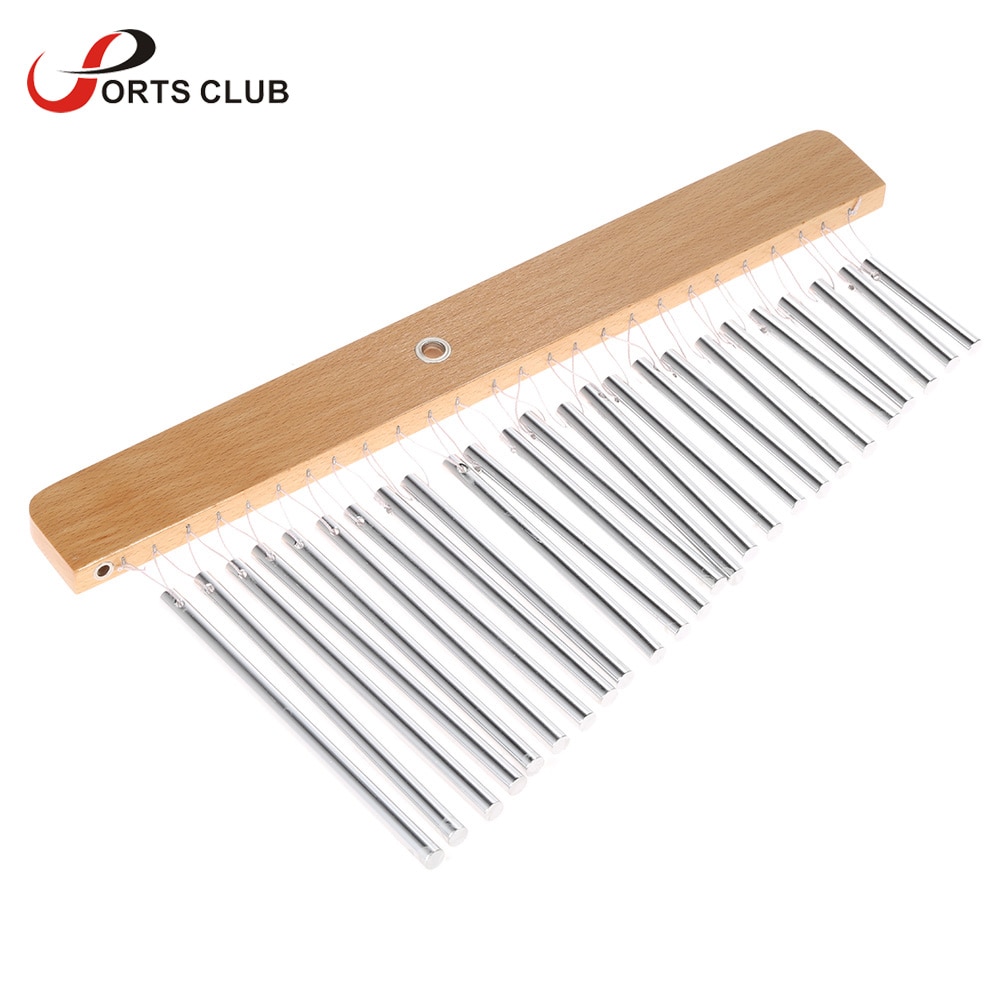 25-Tone Bar Chimes Durable 25 Bars Single-row Musical Percussion Instrument Suitable for enhancing choir music
