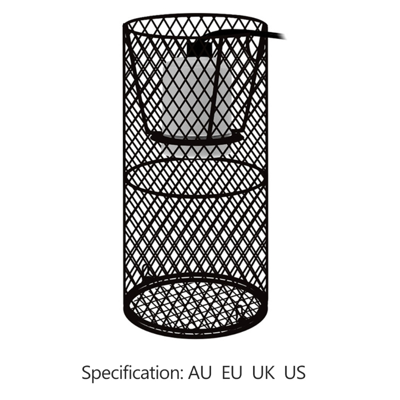 BENE Heizung Schutz lampe Schatten, Gittergewebe Reptilien Zubehör anzug für Schildkröte Eidechsen Frösche KüKen, Grübler, Amphibien Terrarium: UK