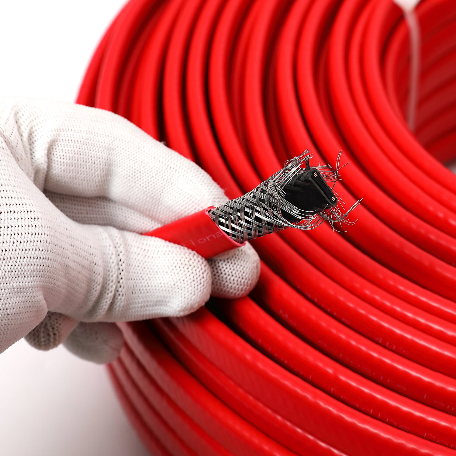 220 V, 240 V waterproof self regulating heating cable to prevent pipeline icing and heat tracing system