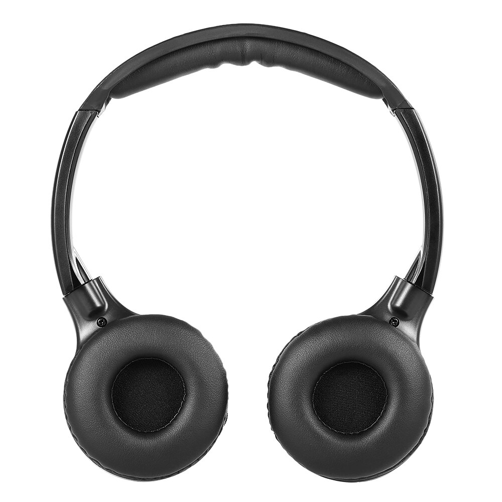 Auriculares inalámbricos para coche, infrarrojos audífonos estéreo de , altavoz mylar de 40mm, doble canal para reproductor de DVD en el coche