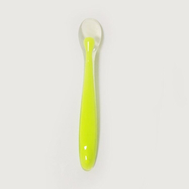 Fda Zachte Siliconen Babyvoeding Lepel, Siliconen Lepel Voor Baby-4 Stuks Per Set