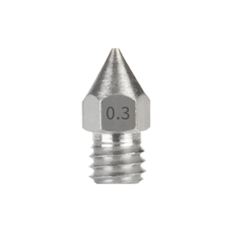 M6 Schroefdraad Roestvrij Staal MK8 Nozzle 0.2 0.3 0.4 0.5 0.6Mm Voor 1.75Mm Filament 3D Printer Extruder CR10 CR-10S Ender 3/ 5