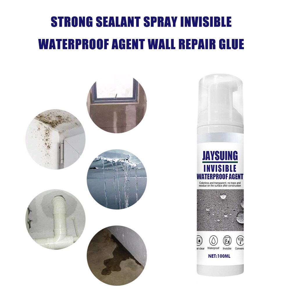 Super Sterke Bonding Spray Anti-Lekkende Kit Spray Lek-Trapping Reparatie Spuiten Waterdichte Lijm Agent Siliconenkit
