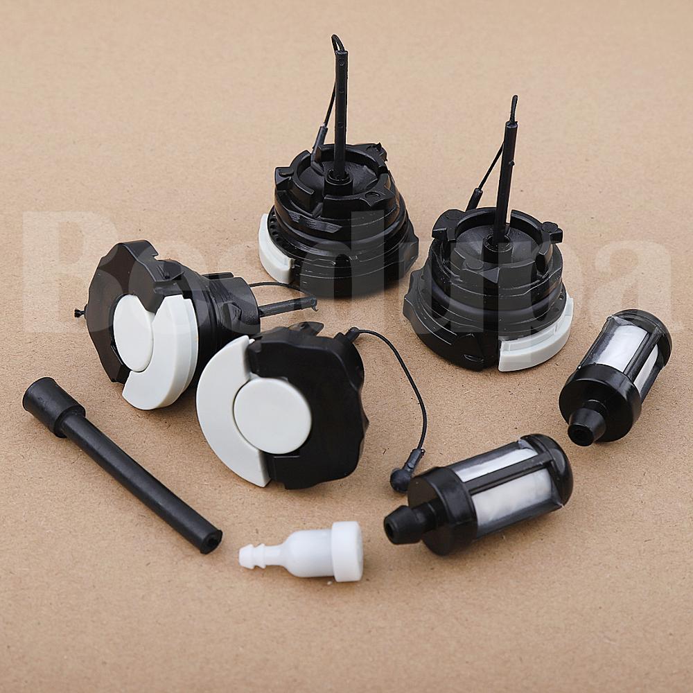 2 sets Gas Fuel Oil Cap For Chainsaw Stihl MS171 MS181 MS200 MS210 MS200T MS211 MS192 MS192T MS230 MS240 MS250 MS260 MS340 MS360