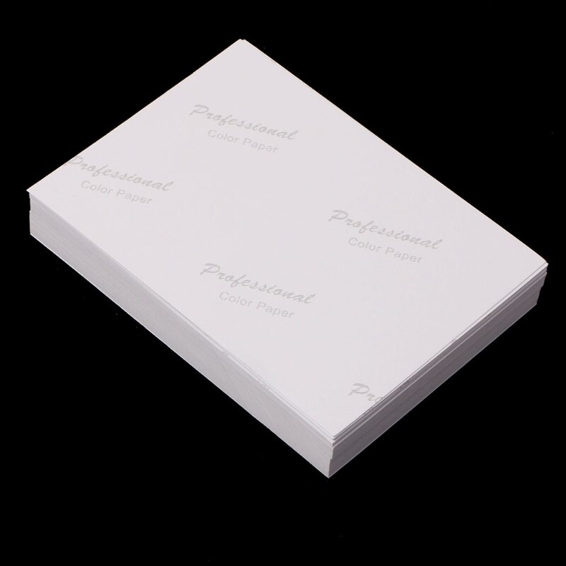 100Pcs Glossy 5" 3R Photo Paper For Inkjet Printers Photographic Graphics Output