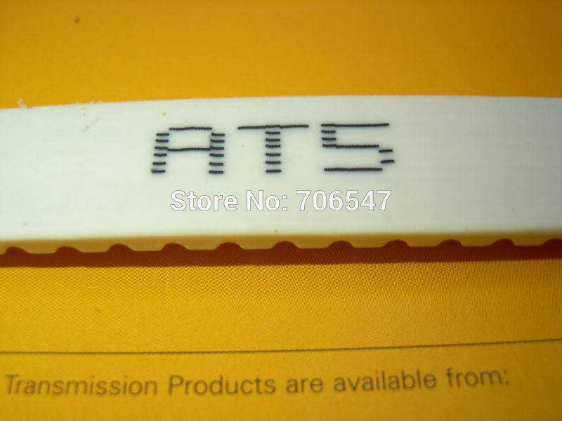 10Meters AT5 open timing belt AT5-10 width 10mm polyurethane with steel core Metric trapezoidal belt belt pulley