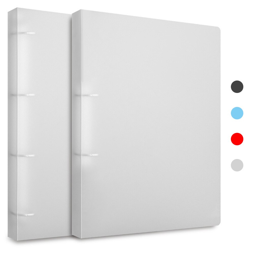 A4 2 4 D Ringband Organisator Clear Map Documenten Transparantie Hervulbare Fotoalbum Cover Photocards Ring Notebook Tekening