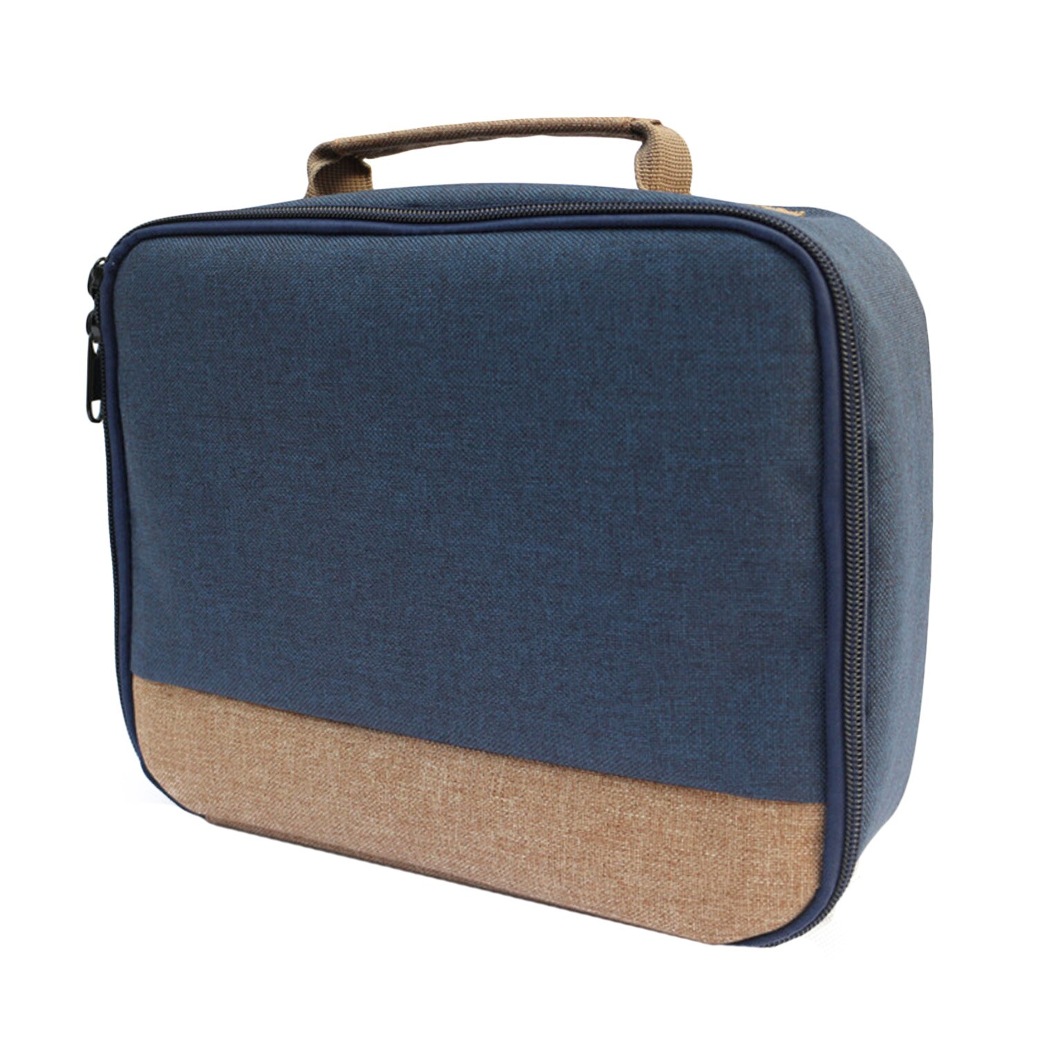 Besegad lerret oppbevaring bæreveske veske veske ripebestandig støtsikker deksel til selphy  cp910 1200 skriver projektorer: Mørke blå