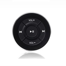 Draadloze auto afstandsbediening bluetooth 4.0 universele telefoon autokit stuurwiel afstandsbediening ontvanger voor ios android