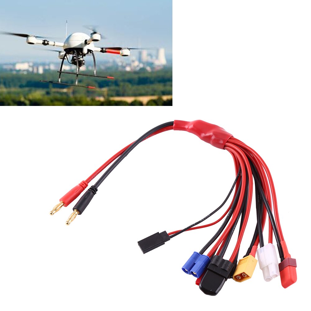 8in1 Lipo Battery Multi Charging Plug Convert Cable Line Multifunctional Convert Charger Cables For IMAX B6 Chargers
