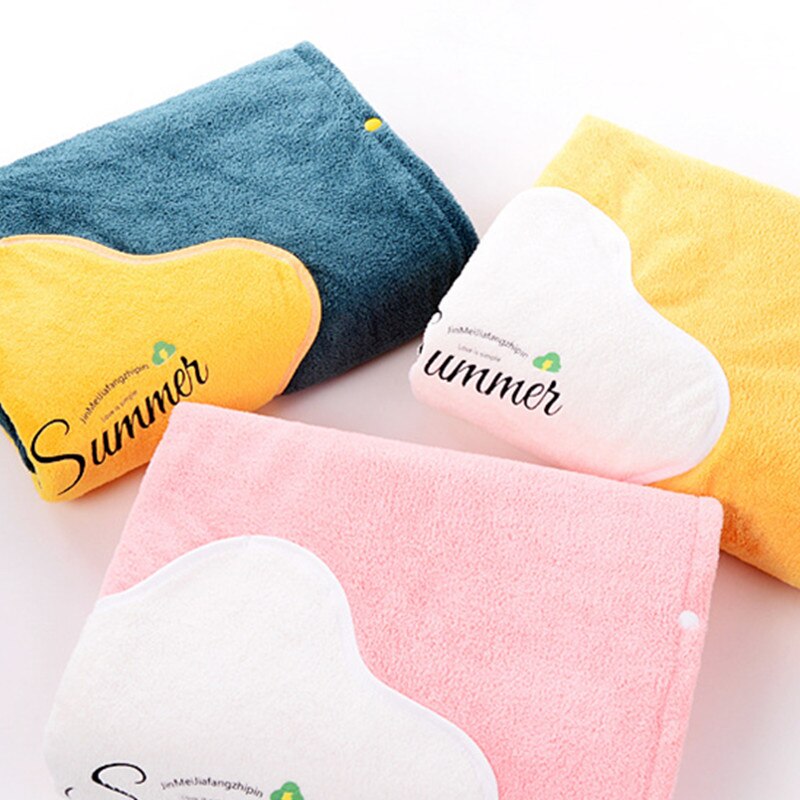 Albornoz de Microfibra Suave para Mujer, Toalla, para la Ducha, Baño, para el Hogar, para Sauna
