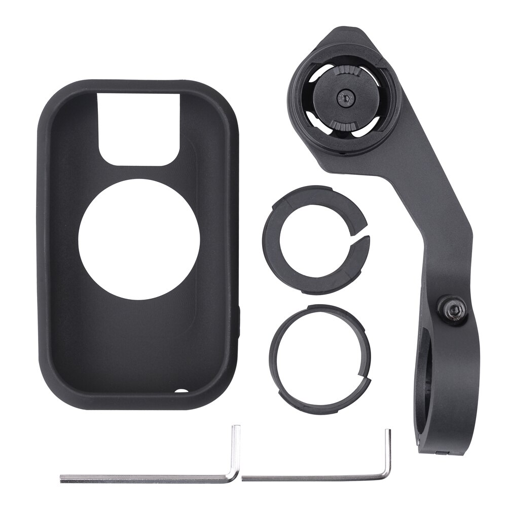 Til gps polar  v650 road mtb cykelcomputer gps protect case silikone cykelcomputermontage sæt til 31.8mm or 25.4mm styr: Default Title