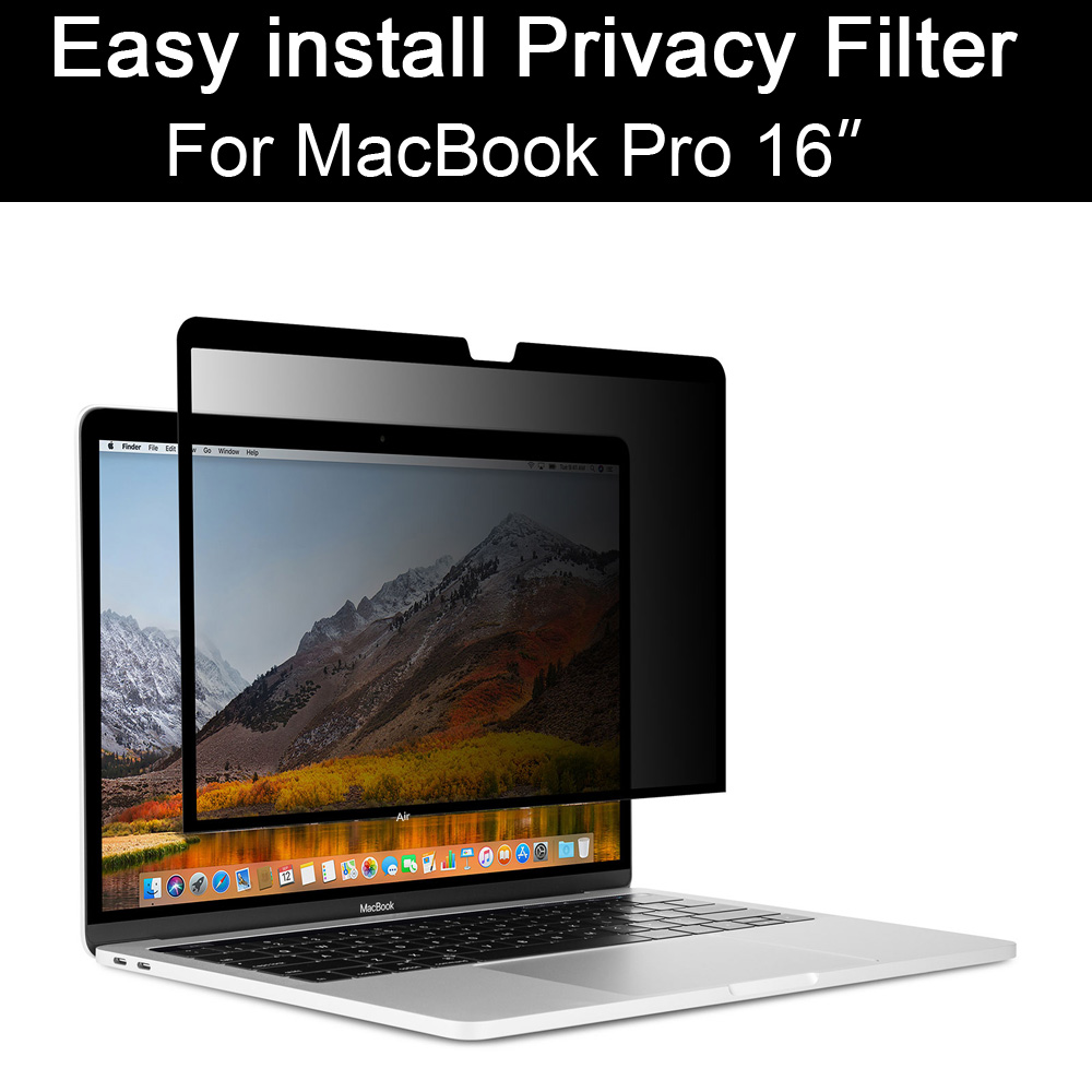 Voor Macbook Pro Touch Bar Touch Id 16 Inch Privacy Filter Schermen Beschermende Film
