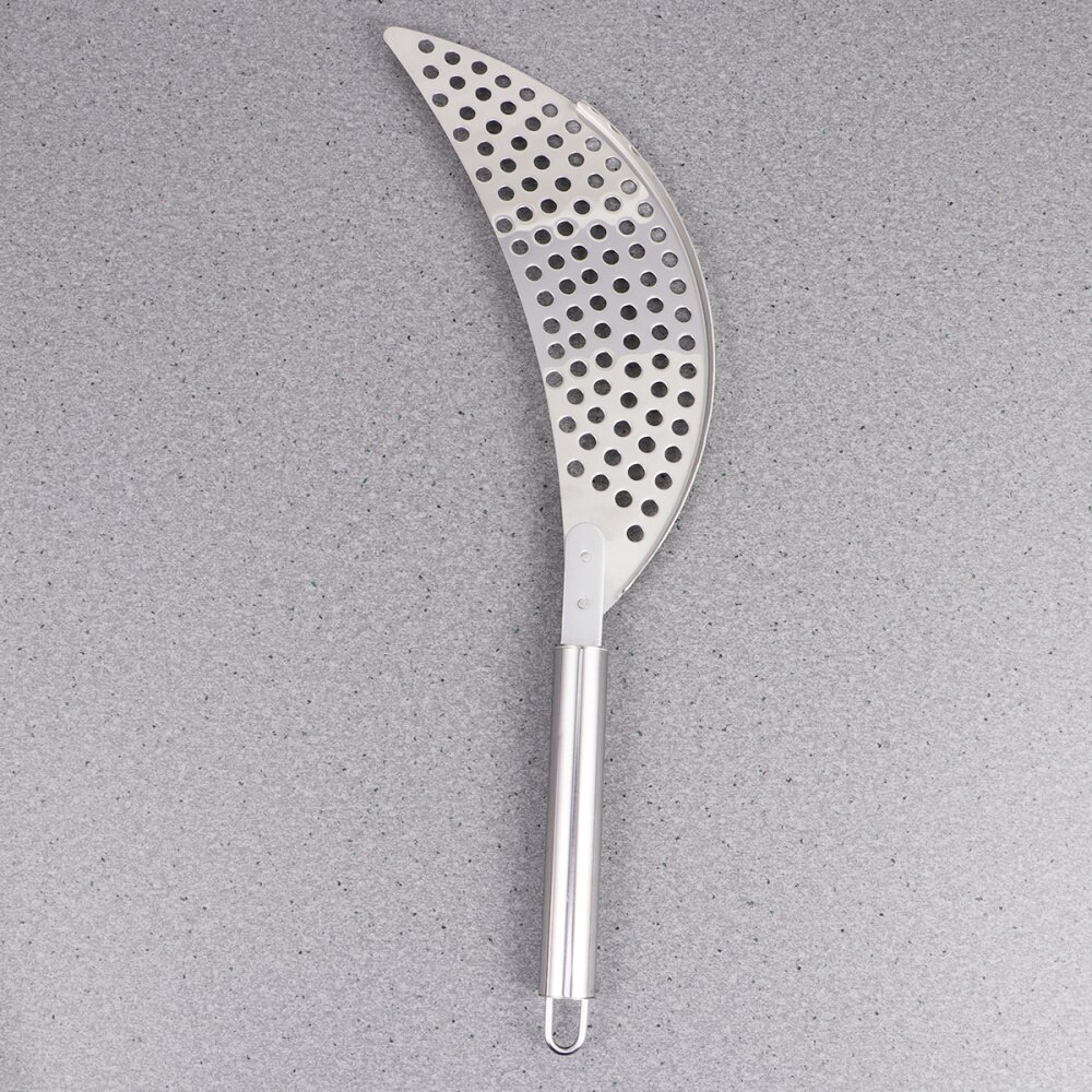 1pc Draining Sieve Sickle Shape Filter Plate Kitchen Supplies Kitchen Tool for Vegetable Home Fruit: Default Title