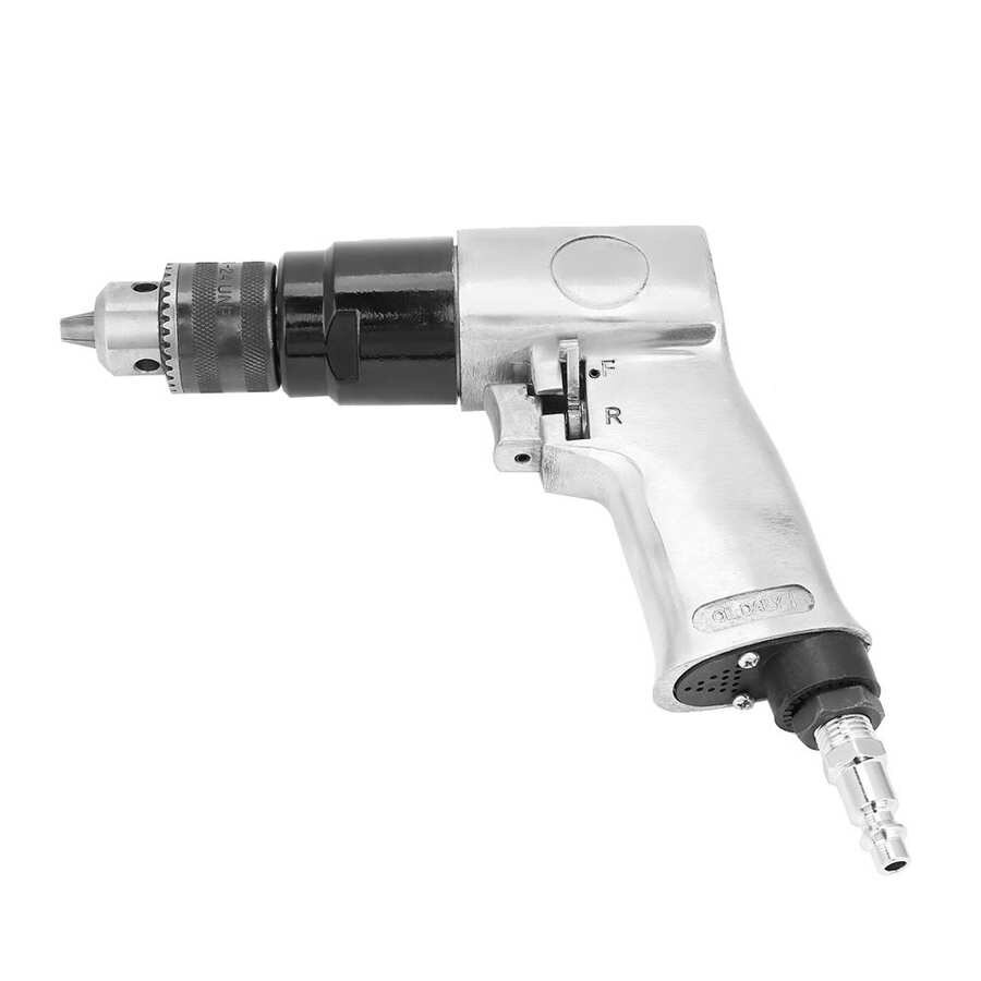 3/8" 1700rpm High-speed Pneumatic Drill Reversible Rotation Air Drill Tool r