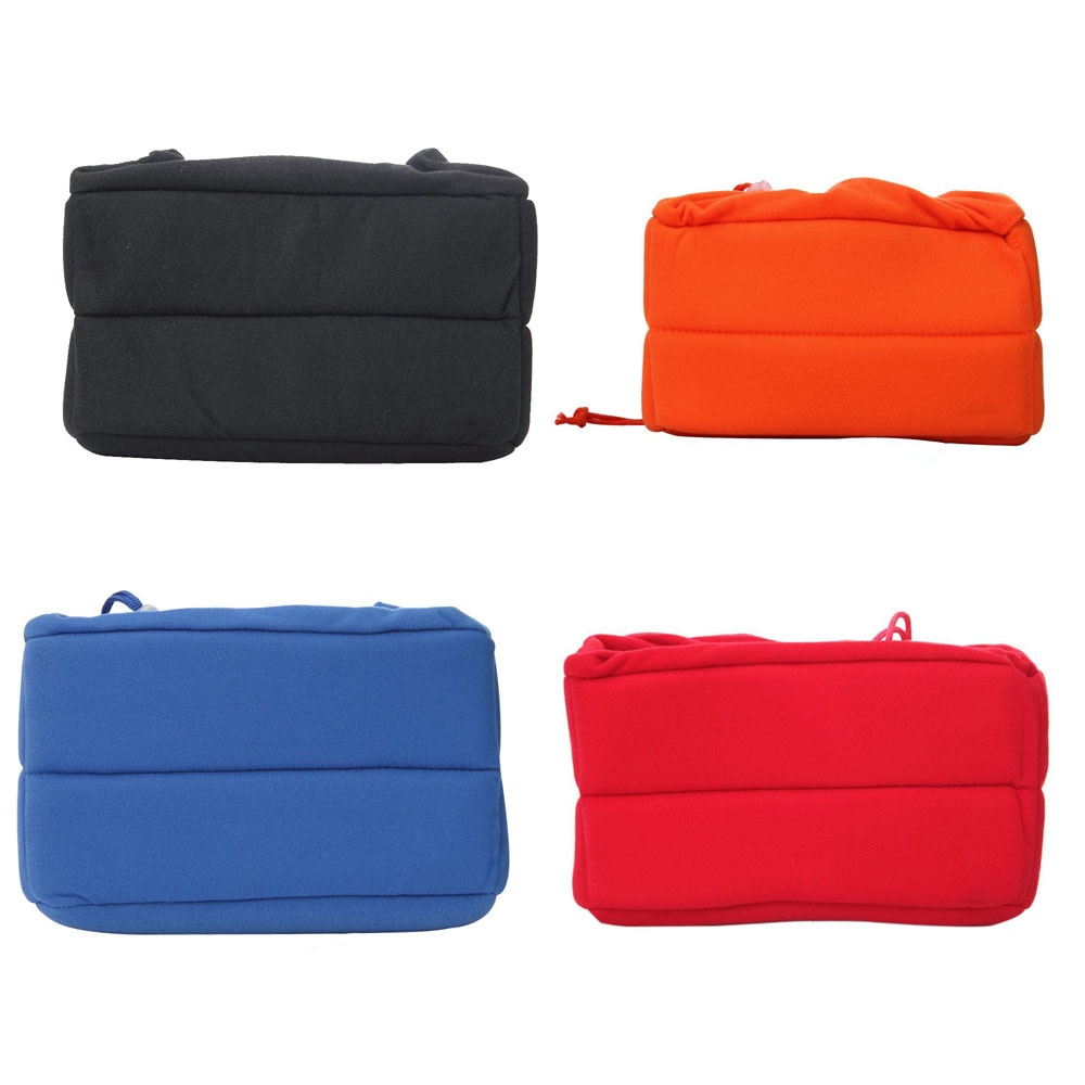 MAHA Shockproof DSLR SLR Camera Tas Partition Padded Camera Insert, maak Je Eigen Camera Tas (Zwart/Oranje/Blauw/Rood)