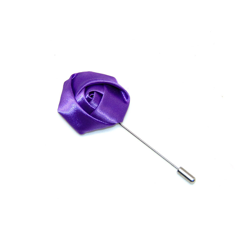 Kavajslag brosch nål krage nålar ros blomma handgjord kostym smoking corsage bröllop boutonniere fest kvinnor män: 4