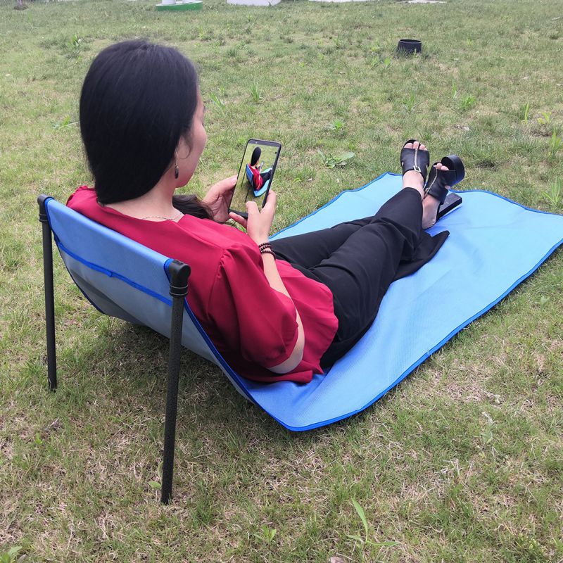 Bærbar ultralet foldestol udendørs campingstol шезлонги strandvandring picnic sæde stol multifunktionel picnicmåtte