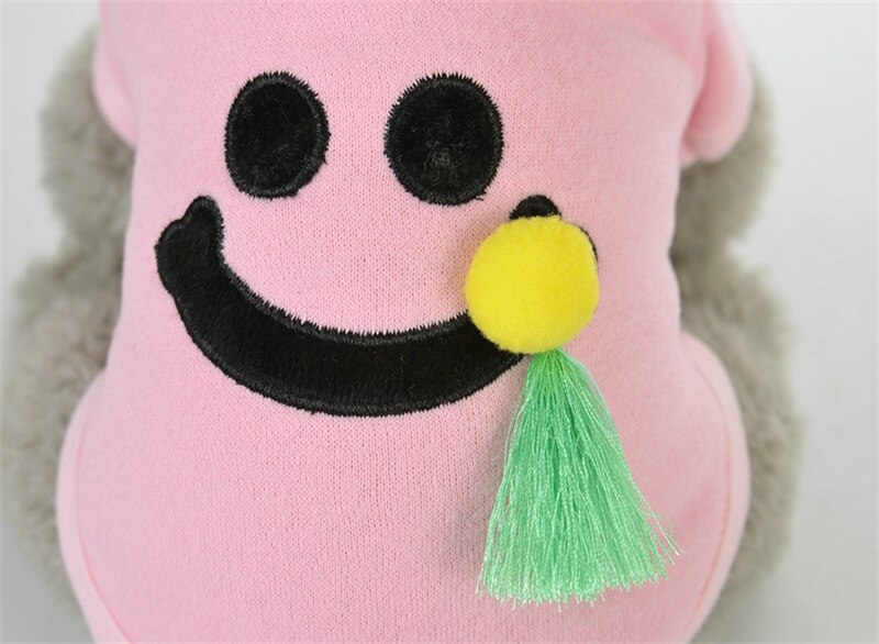 ¡Novedad de ! ropa de para perros y mascotas, ropa con sonrisa de dos patas para primavera y verano para cachorros y perros pequeños