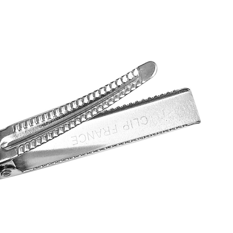 50pcs /100pcs 3 kinds of sizes Crocodile Clips Metal Cable Lead Test Clips Hairpins Hair Alligator Clips For Hair Style Tools