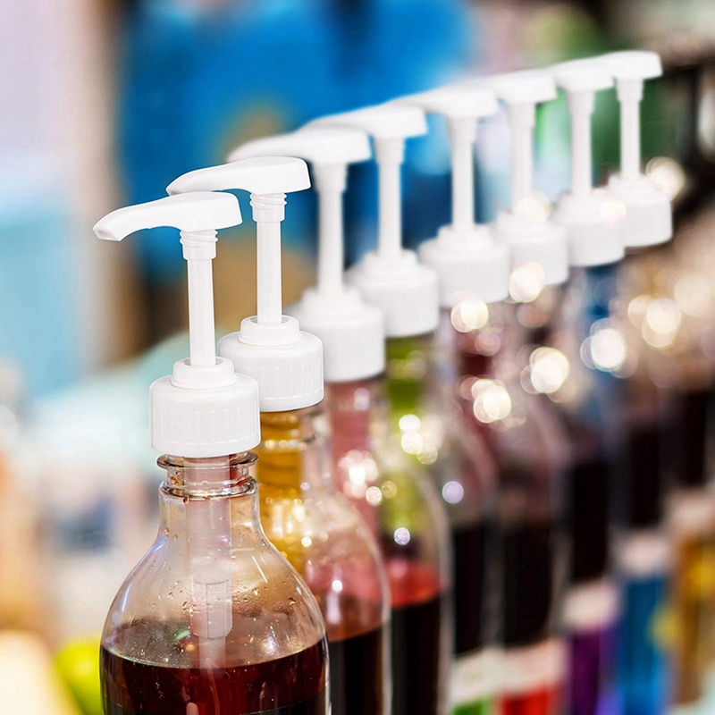 Siroop Hakken Set, Koffie Melk Thee Dispenser Siroop Pomp Vloeibare Dispenser Voor Torani Siroop Sap Fles Dispenser Pomp