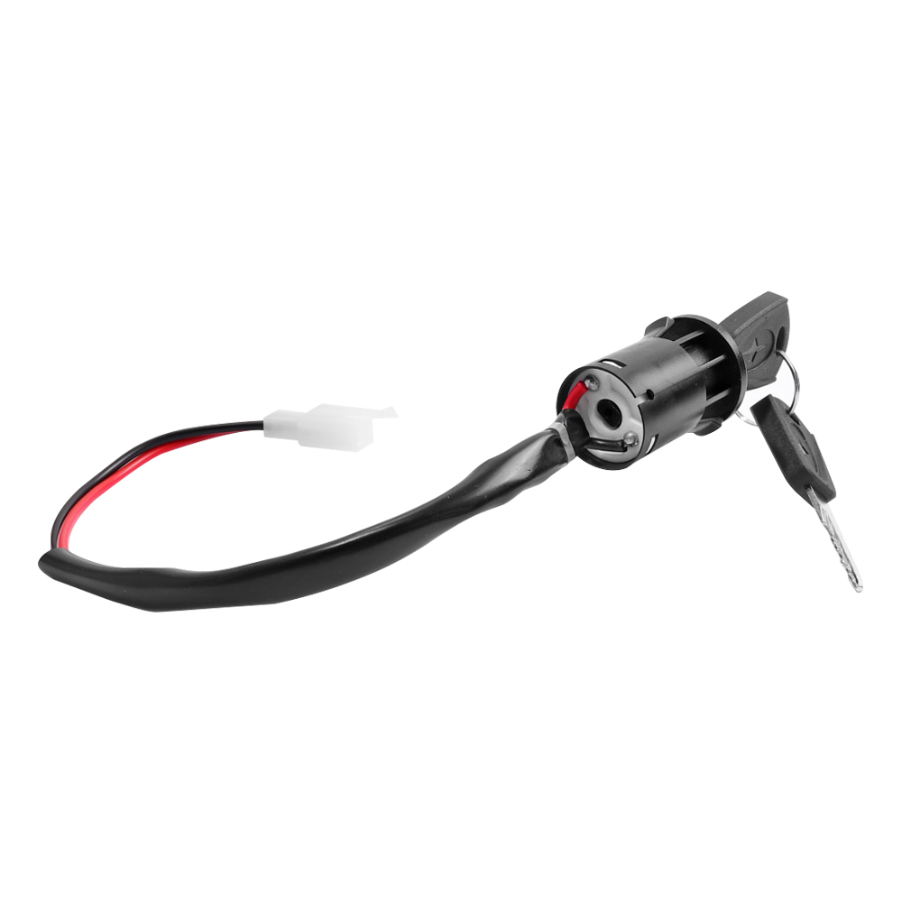 Universele Contactslot Elektrische Scooter 1 Set 2 Draden Op/Off Ontsteking Toetsen Met Draad Driewieler Voertuig Montage kit Onderdelen