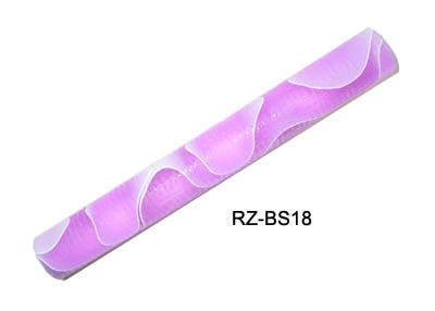15-17mm Acrylic Pen Rod (Plum With White Line.) RZ... – Grandado