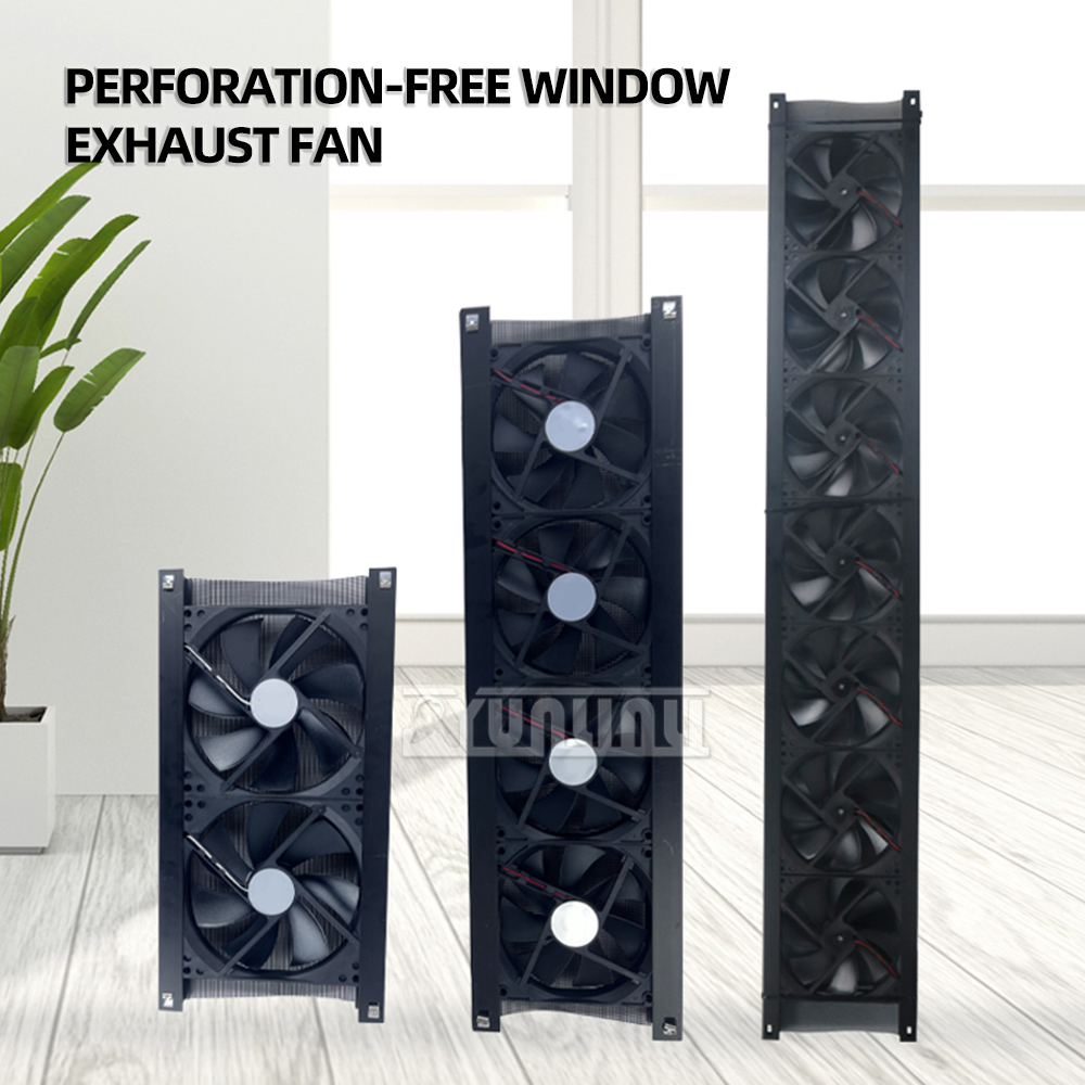 Window Exhaust Fan Silent Exhaust Machine Fresh Air Fan Efficient Kitchen Ventilation System Abluftventilator Für Küche