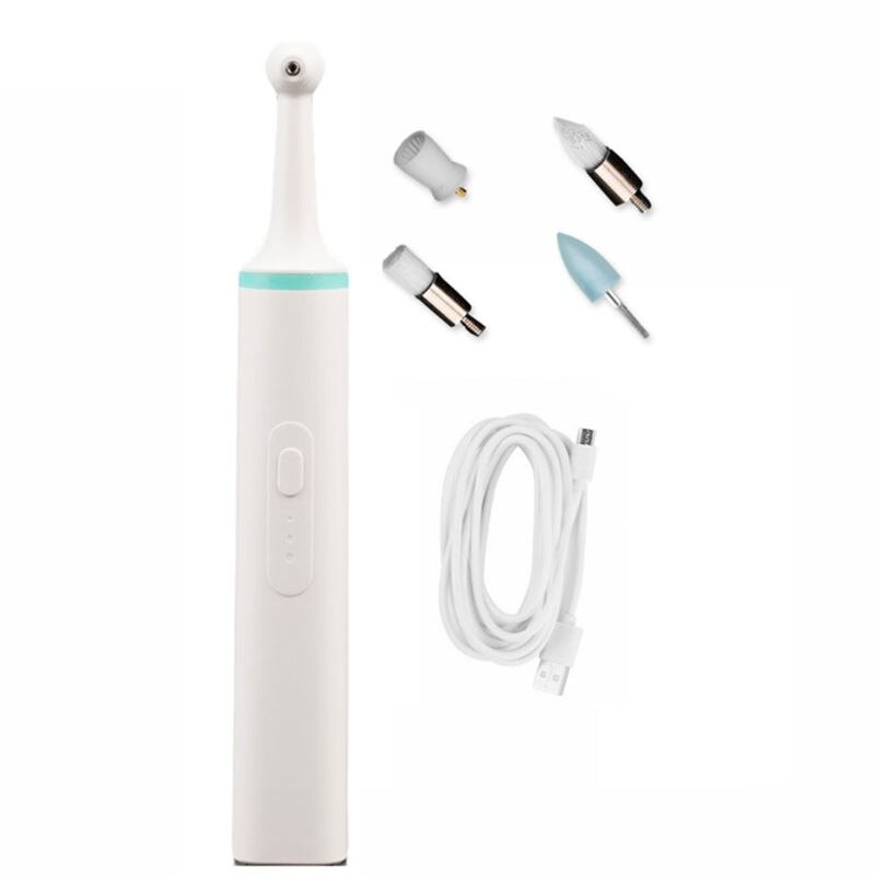 4 in 1 Starke Motor- Zahn Zahn Reinigung Politur Massage Reiniger Schleifen Kopf 667D