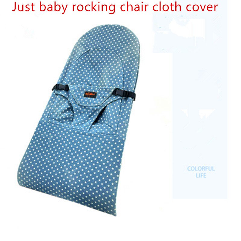 Funda de tela para silla mecedora de bebé, cómoda, artefacto para dormir, accesorio de repuesto para silla mecedora: cotton 2