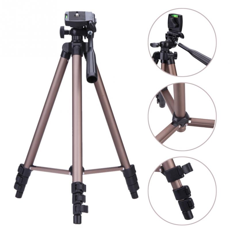 Weifeng WT3130 Camera Phone Holder Tripod Bracket Stand Mount Monopod Styling Accessories For Mobile Phone DLSR Camera