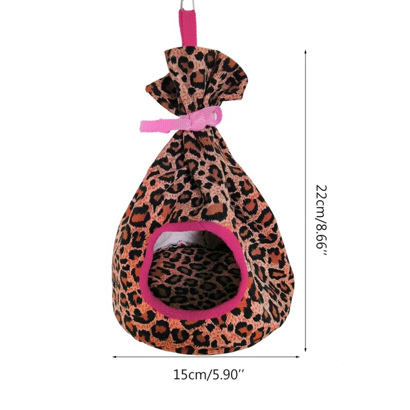 Hamac suspendu à oiseaux 270F, nid d&#39;hiver , Cage de maison, cachette pour dormir, jouer et se reposer pour petit perroquet Hamster planeur de sucre
