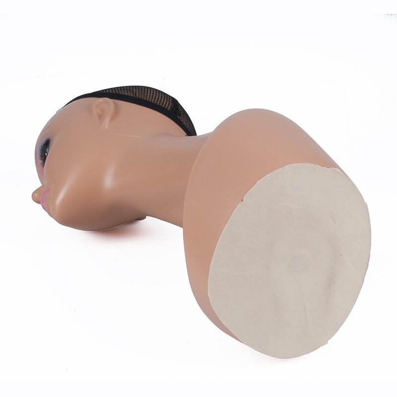 PVC femmina Testa di Manichino Gioielli di Vendita Per La Parrucca E Cappello di Visualizzazione