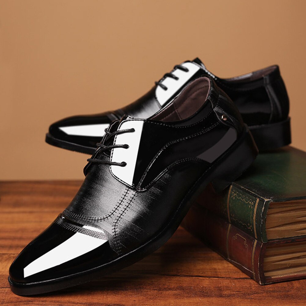 Zapatos de cuero zapatos de gran tamaño de negocios Latina baile salón de baile de deporte para baile boda señaló