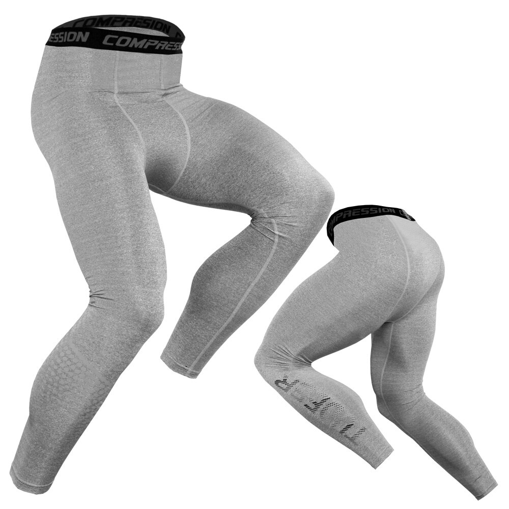 Monerffi mænd skinny leggings fitness joppers herre skinny sweatpants quick dry bodybuilding træning stramme bukser sportswear