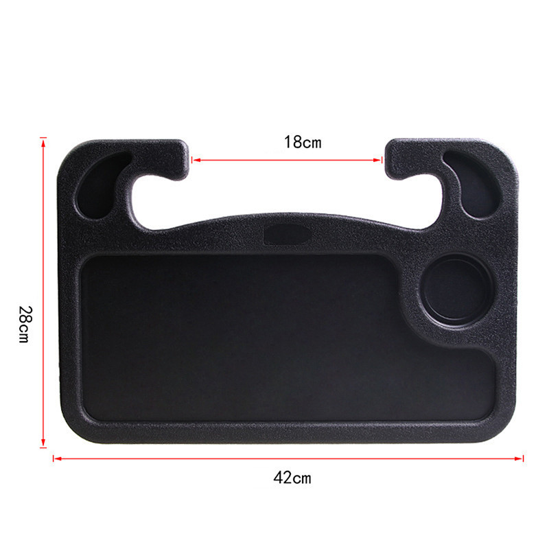 Auto Tisch Halfter Lenkrad Auto Laptop Computer Schreibtisch halterung Ständer Tisch essen Arbeits wagen trinken essen Kaffee Waren Halfter Tablett