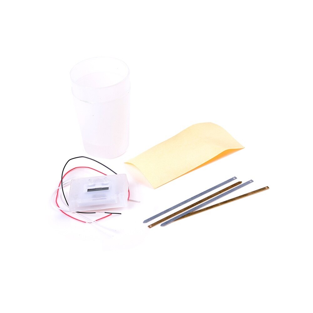 Juguete educativo para niños, reloj de patatas, protección del medio ambiente, tecnología DIY, equipo de experimento físico de pequeña producción