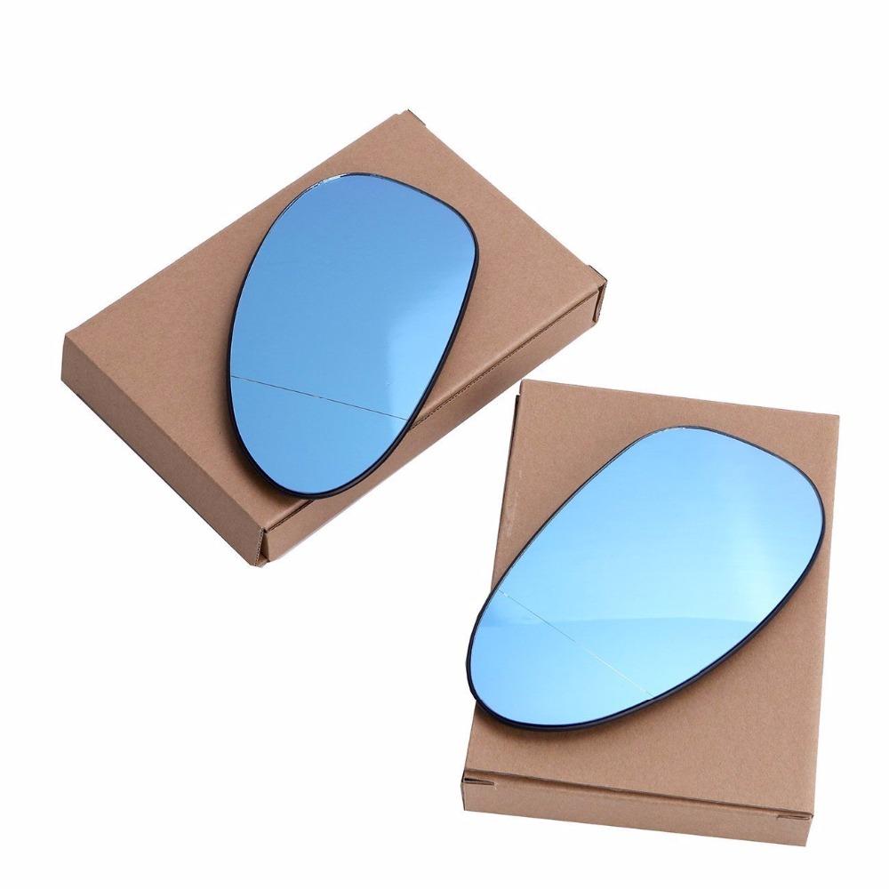 Spiegelglas vervangen Voor Bmw E90 E92 E91 E93 Voor E82 E88 E86 E85 Z4 320i 328i 335i 330i 323i 135i 138i 05-08 Verwarmde Wing Spiegel Glas Zijspiegelglas (Kleur : White R