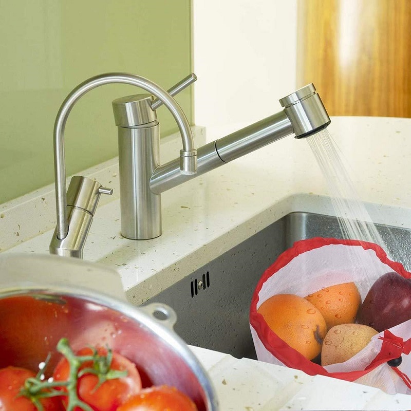 3 Sizes Fruit Vegetable Bag Reusable Mesh Produce Bags Washable Eco-Friendly Bags for Grocery Shopping Storage Toys Bag