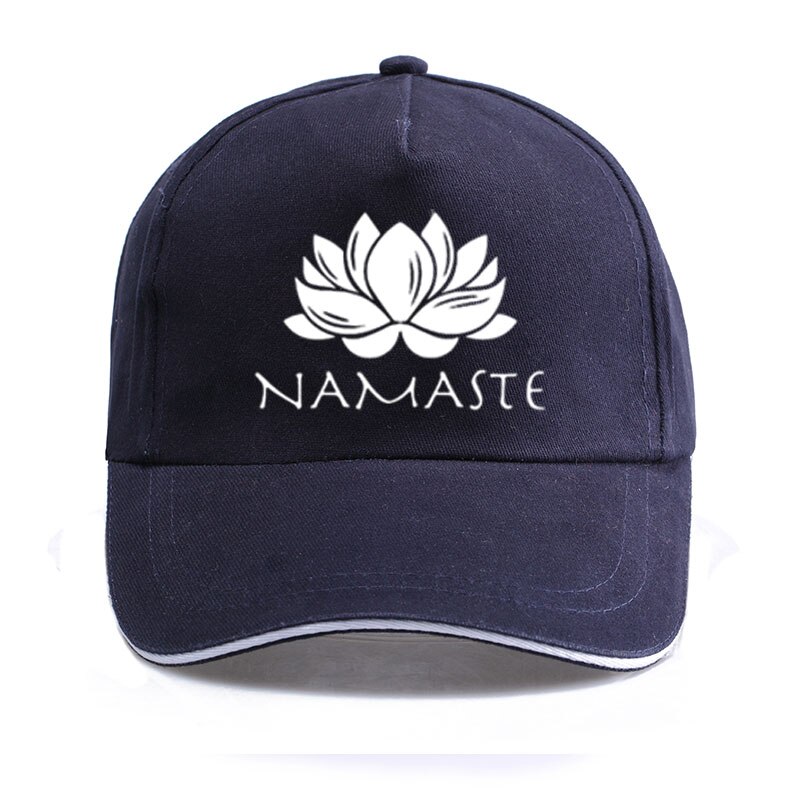 2020 Nuova Estate Namaste Stampa Berretto da Baseball Unisex Degli Uomini Delle Donne di Cotone Papà Cappello Cappelli di Snapback Trucker Cap Sole-Cappelli