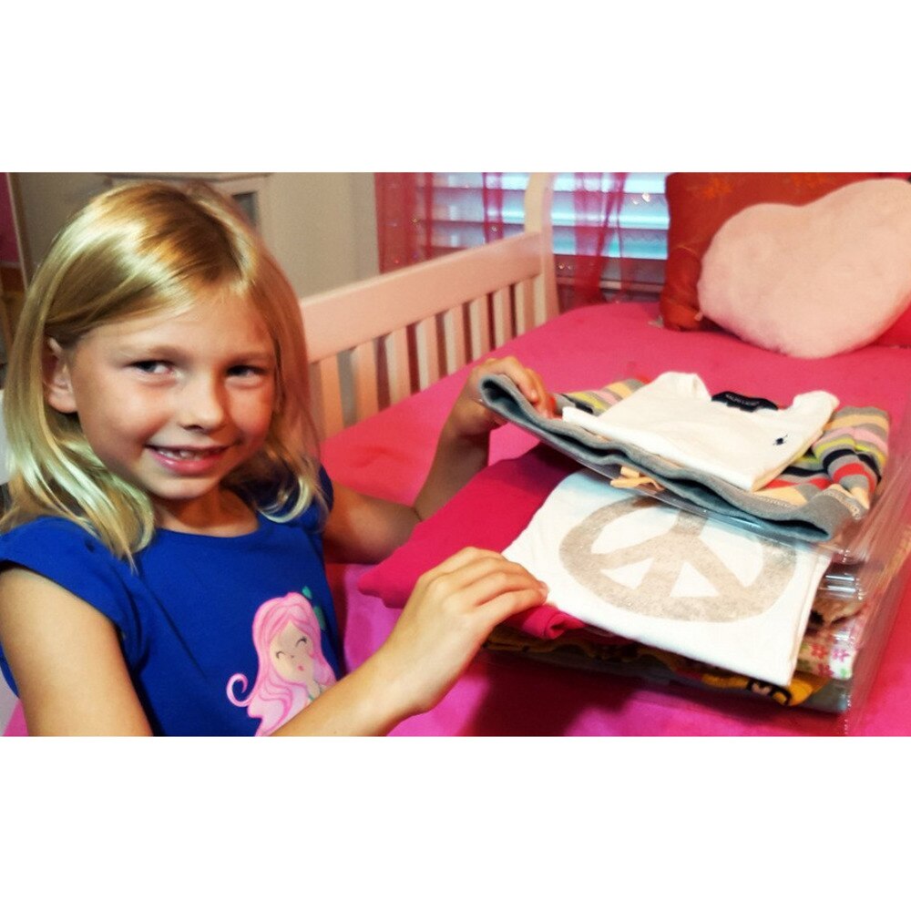 T-shirt Kleding Organizer Closet Storage Reizen Kleding Organisatie Systeem Tshirt Folding Board Thuis Noodzaak Organizer