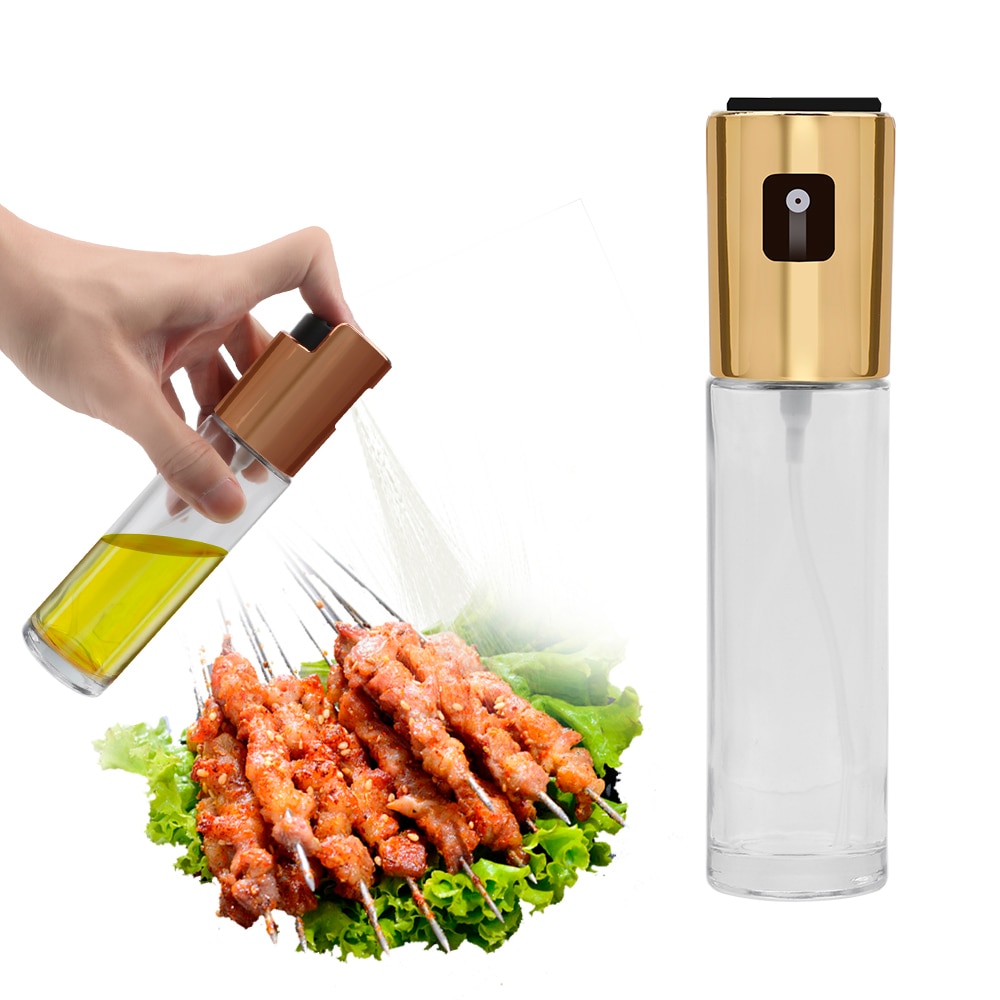 100ml lasia öljysuihkepullo salaattia bbq ruoanlaitto työkalu etikka öljykastike annostelija pullon astiasto