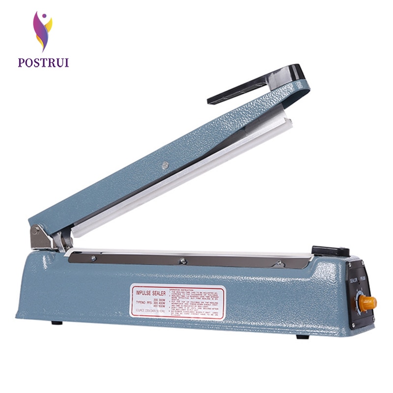 Handleiding Plastic Film Sealer Machine Warmte Impuls Sealer Poly Bag Plastic Film Sluitmachine Voor Thuis Keuken 220V 50hz