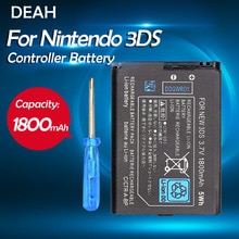 1Pcs 3.7V 1800Mah CTR-003 Oplaadbare Lithium Li-Ion Batterij Pack Voor Nintendo 3DS 2DS Controller Vervangende Batterij Met tool