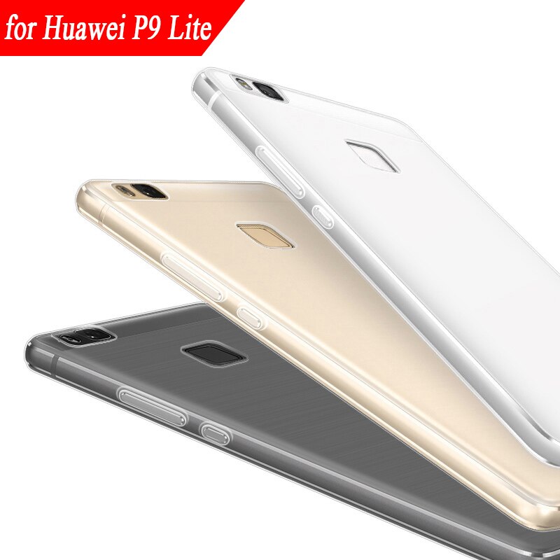 Phone Case for Huawei P9 Lite Case Cover 5.2 Ultrathin Silicone Soft TPU Full Protective Back Cover Funda for Huawei P9Lite