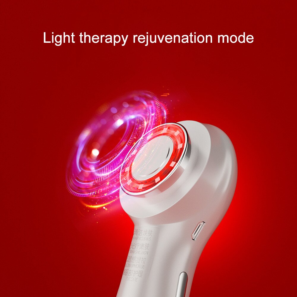 Led-fotoni kasvojen mesoterapia elektroporaatio ems-laite kasvojenkohotus kiristys ryppyjen poisto värähtelyhierontalaite