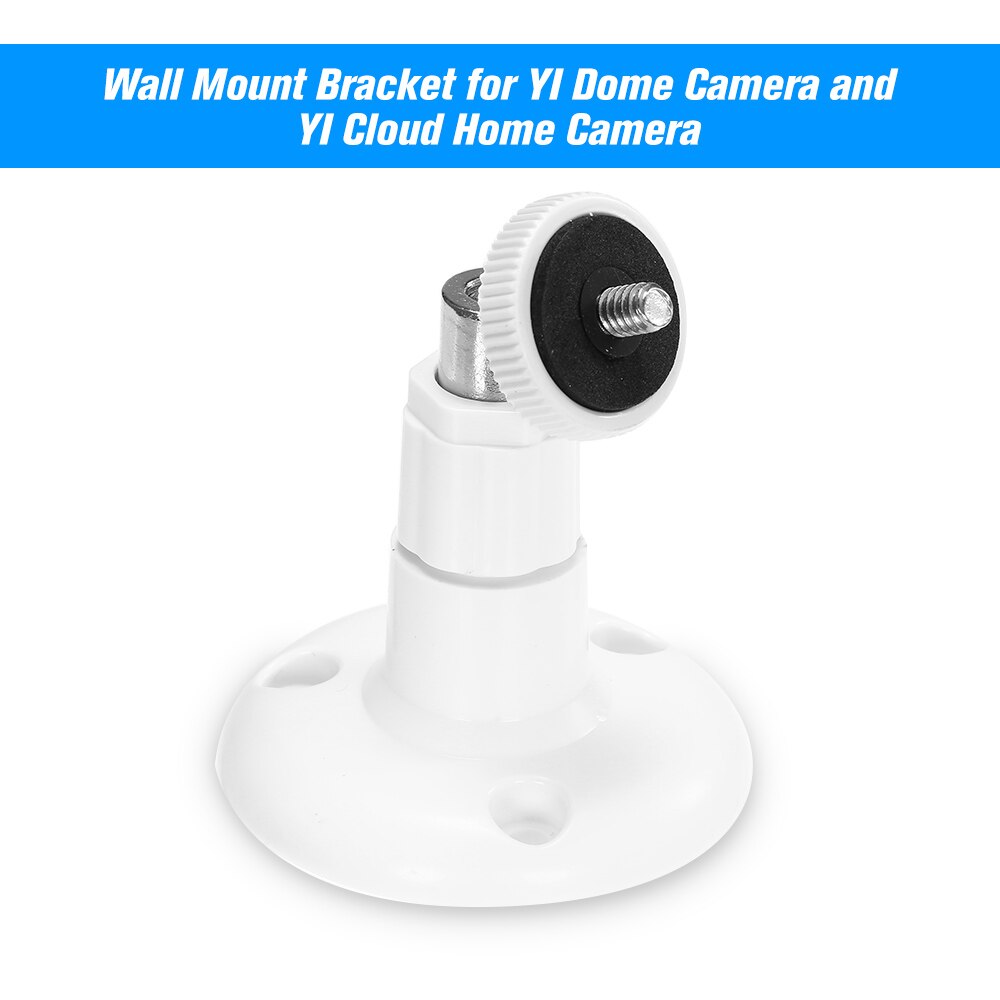 Wall Mount Voor Yi Dome Camera En Yi Cloud Home Camera Muurbeugel Houder Full Installeren Kit Hoogte En hoek Adjustmen